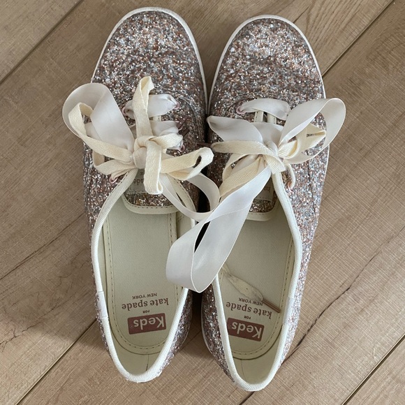 Kate spade x Keds glitter shoes - Picture 3 of 3
